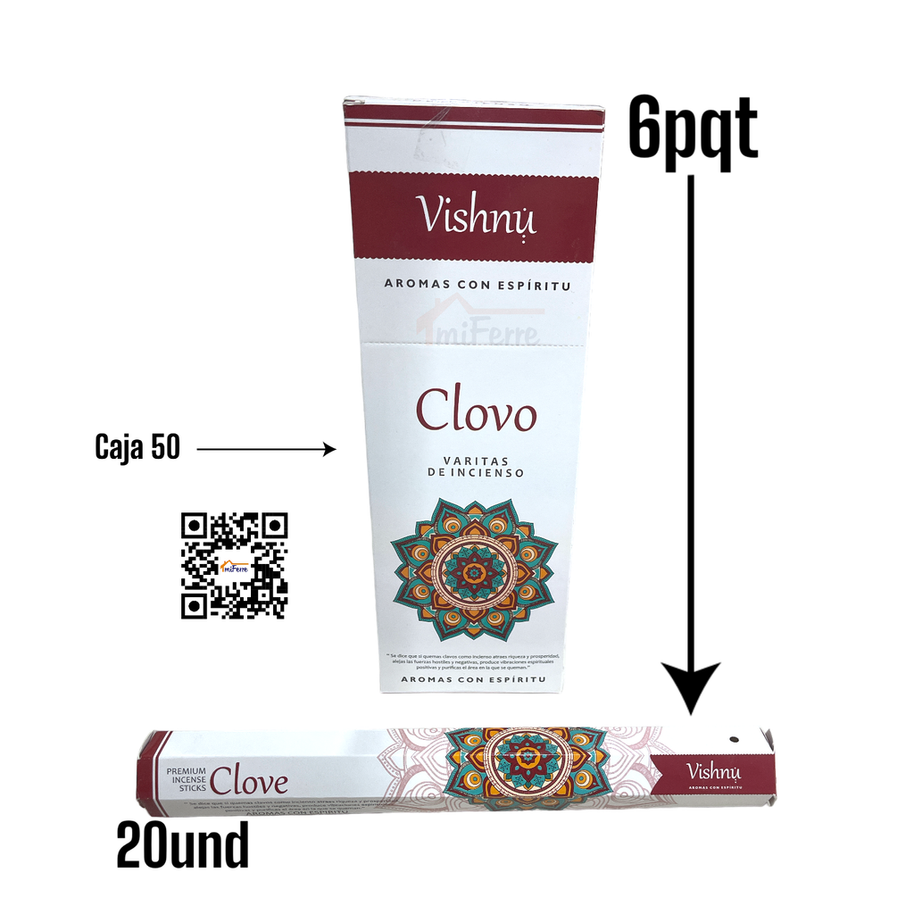 PQT INCIENSO CLOVO SAV