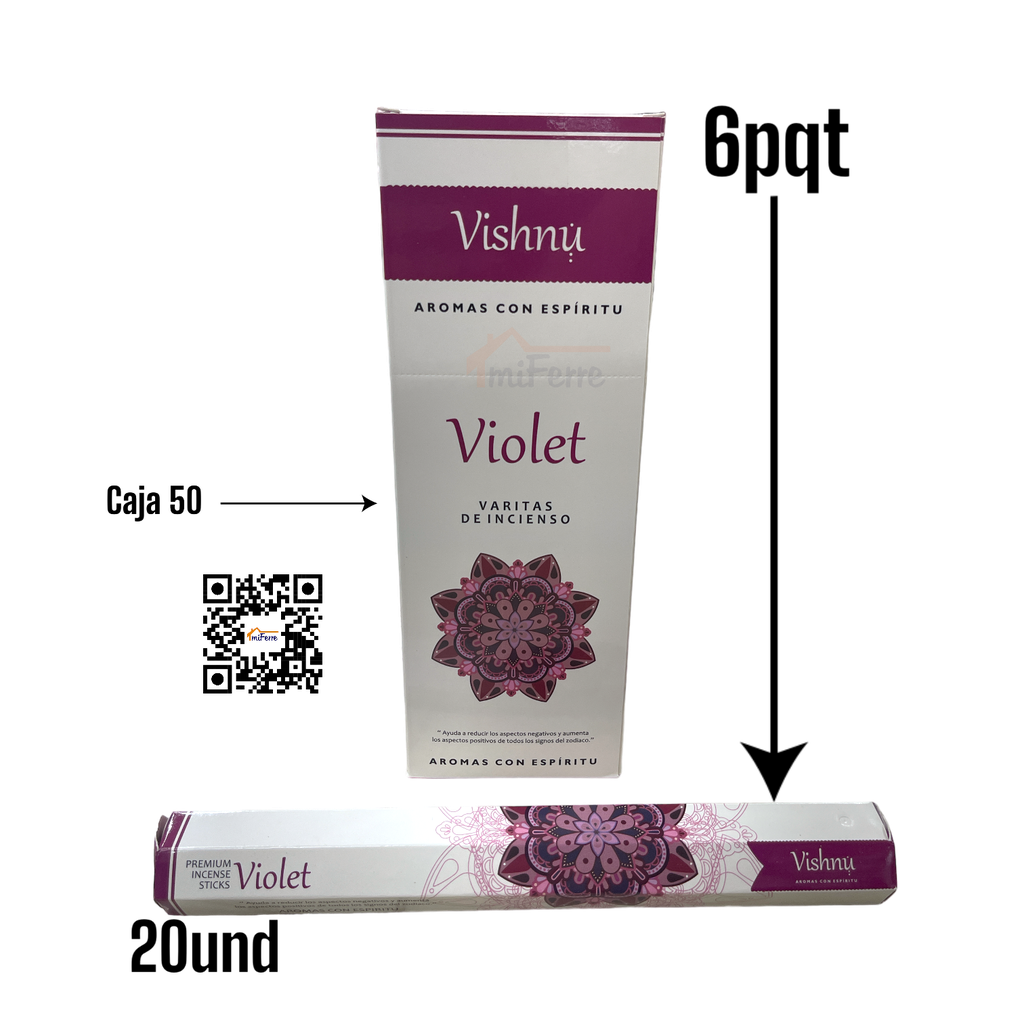PQT INCIENSO VIOLET SAV