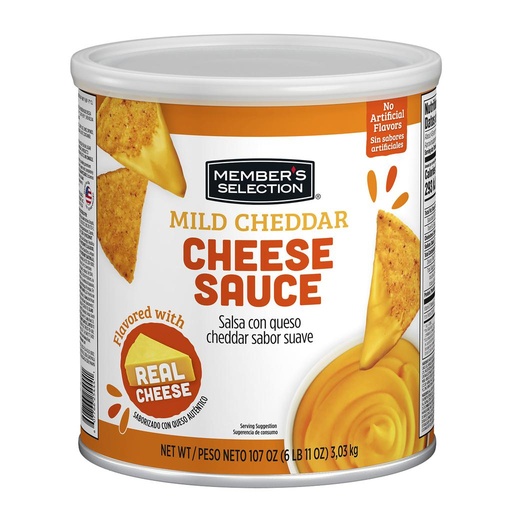 [25444] CHEDDAR CHEESE MEMBER'S SELECTION 107oz/6