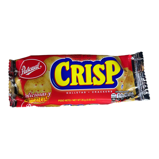 GALLETA PASCUAL CRISP 26g
