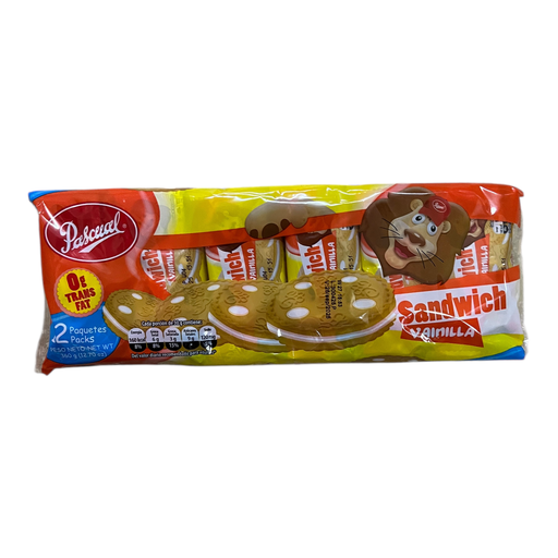 [1876] GALLETA PASCUAL VAINILLA 360g/12u/24