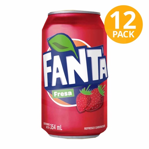 [9030] SODA KIST FRESA LATA 354ml/12