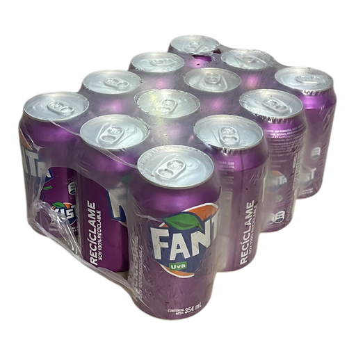 SODA KIST UVA LATA 354ml/12 CAJA