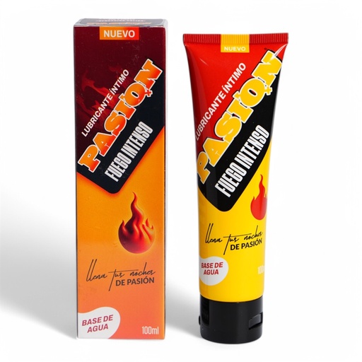 [PALUB100-HOT] Lubricante Intimo 100ml PASION Fuego Intenso